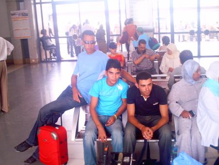 nous somme mnt a rabat av mes amis